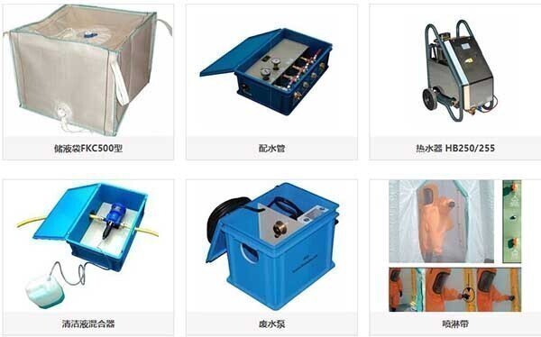 消防洗消充氣帳篷