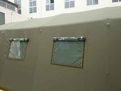 軍綠色充氣帳篷4