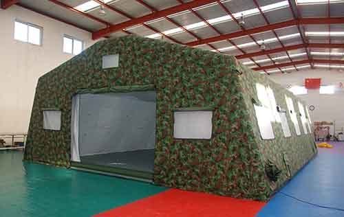 大型jun用充氣帳篷