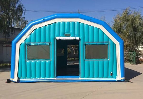 24㎡藍色戶外充氣帳篷4 24㎡藍色戶外充氣帳篷4