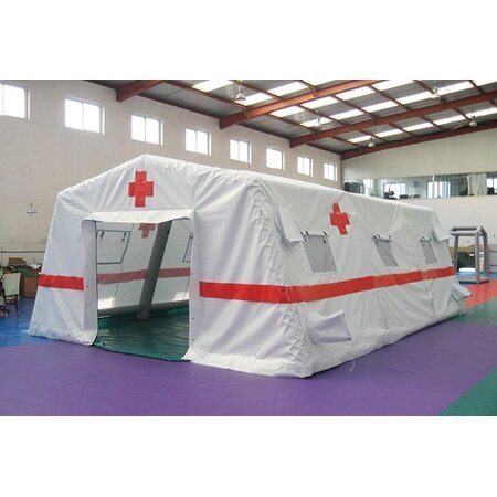 白色醫用充氣帳篷