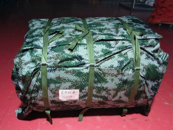 96㎡白色醫(yī)用充氣帳篷 96㎡白色醫(yī)用充氣帳篷