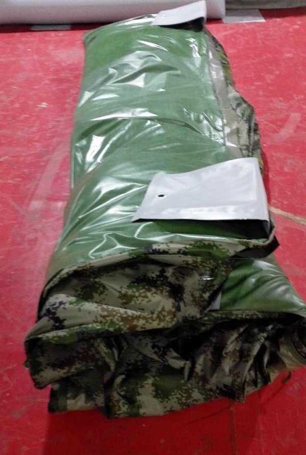 大型工廠定制jun用充氣帳篷