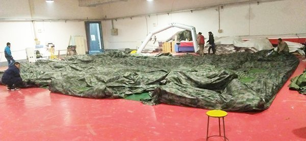 定制款組合jun用指揮充氣帳篷