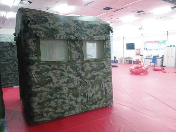 5平米工廠定制戶外jun用充氣帳篷