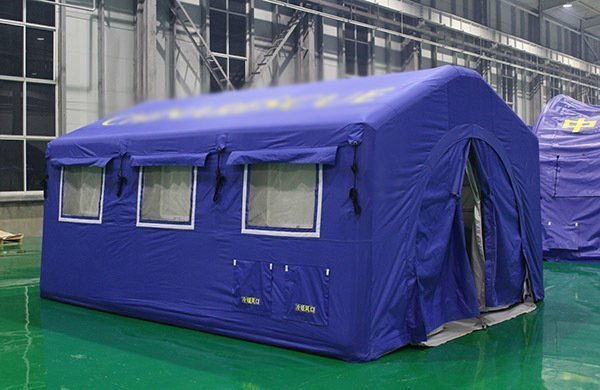 救援充氣帳篷側面圖 救援充氣帳篷側面圖