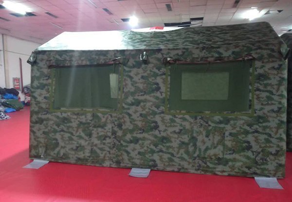 4.5*3.5m牛津布充氣帳篷正面圖 4.5*3.5m牛津布充氣帳篷正面圖