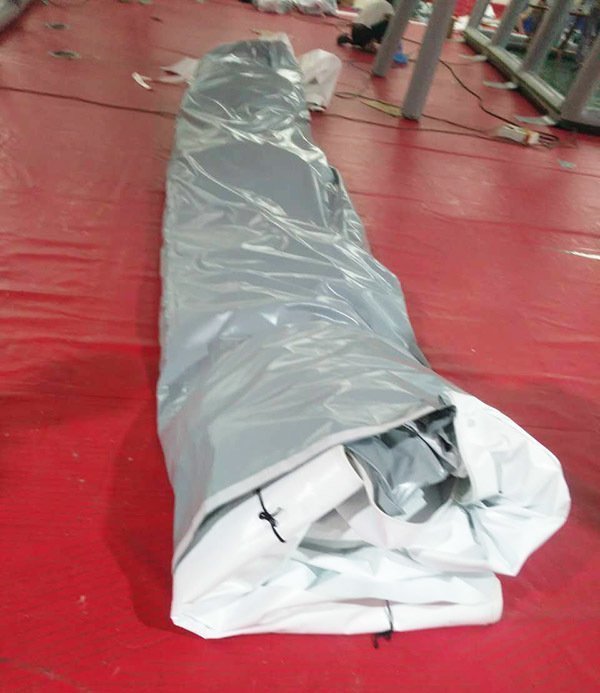 20平米白色PVC充氣帳篷 20平米白色PVC充氣帳篷