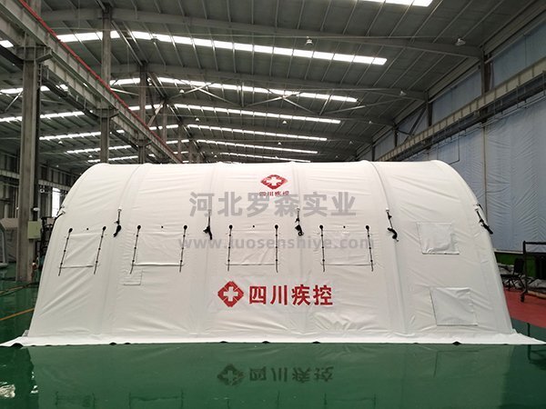 36㎡白色PVC高壓充氣帳篷 36㎡白色PVC高壓充氣帳篷